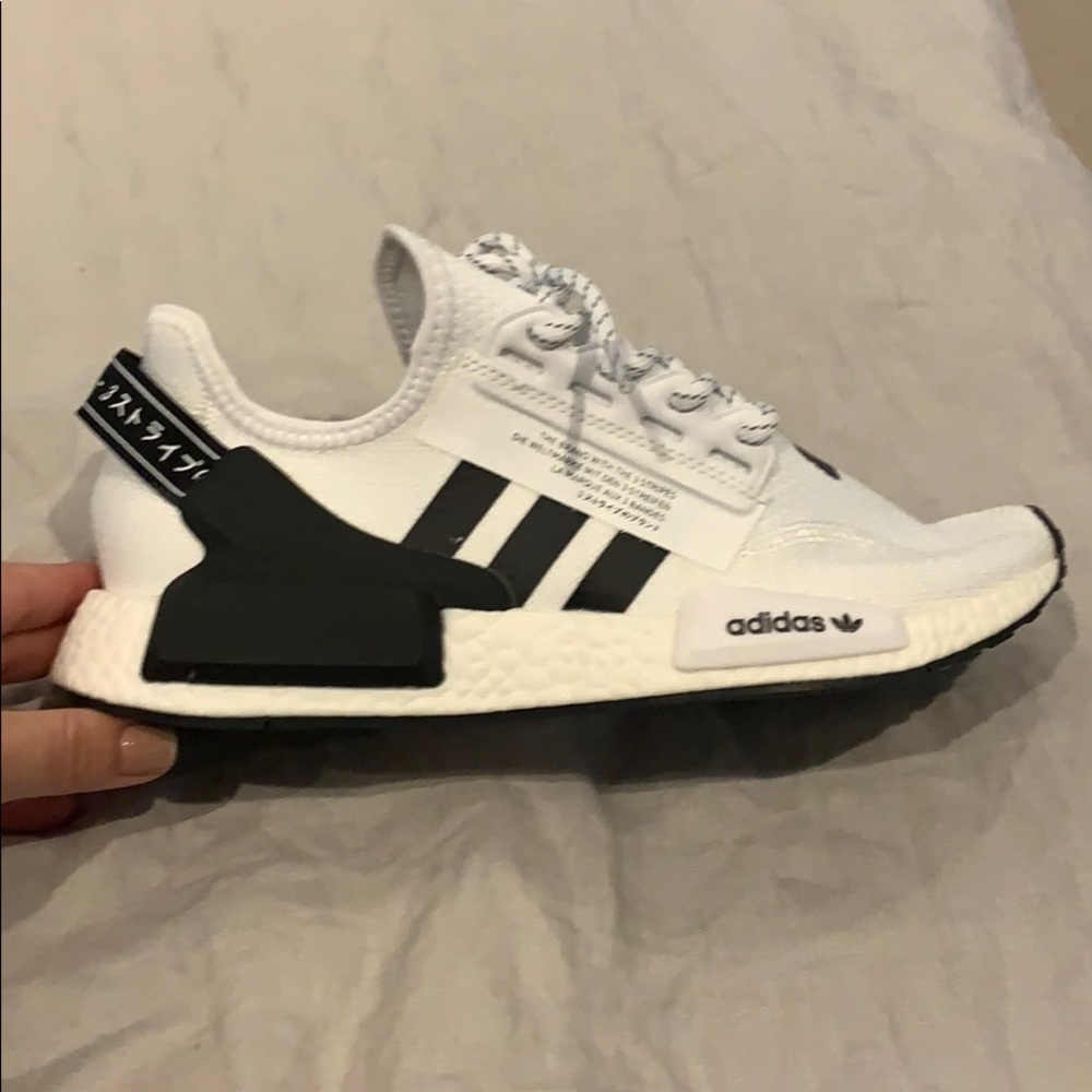 Adidas NND R-1 Black & White Running Shoes